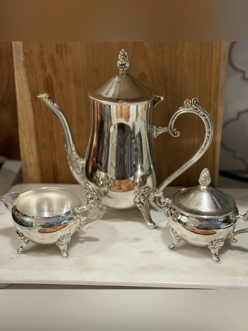 Davco 4pc silverplated